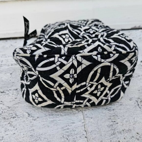 Vera Bradley Women Lunch Bag Black/White Floral Bag - Picture 9 of 14